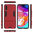 Slim Armour Tough Shockproof Case & Stand for Samsung Galaxy A70 - Red